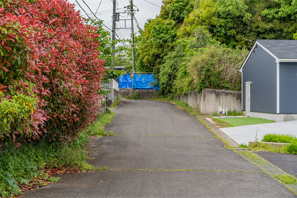 前面道路の様子