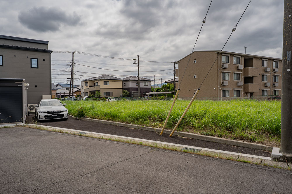 一時駐車スペースに使える空地