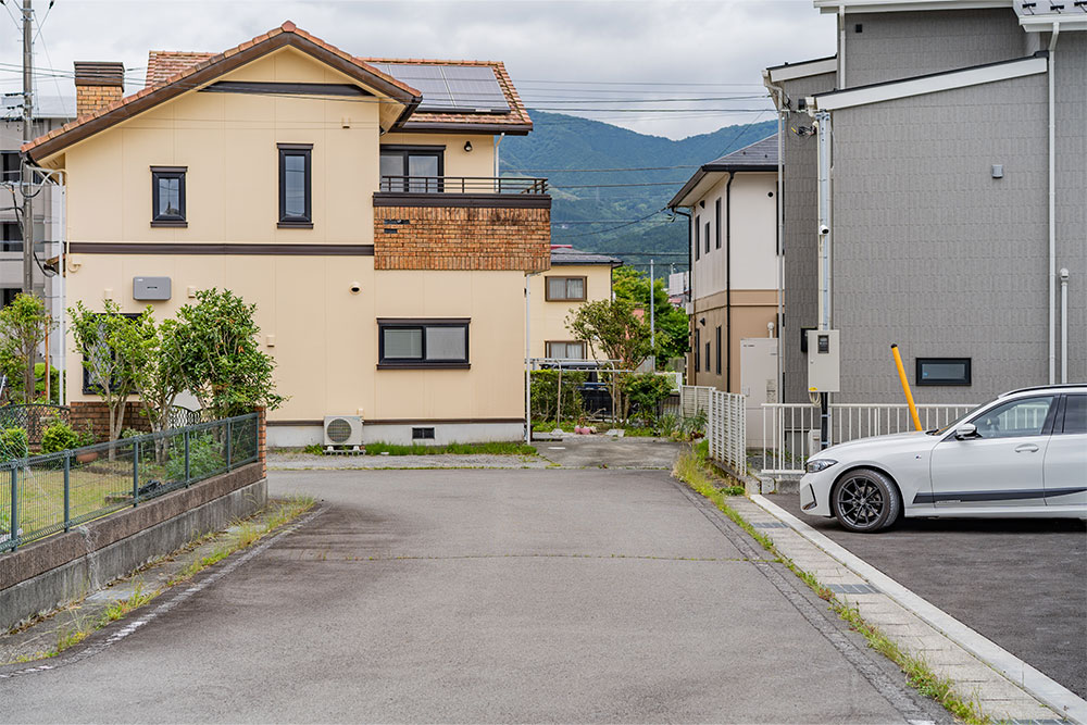 前面道路の様子
