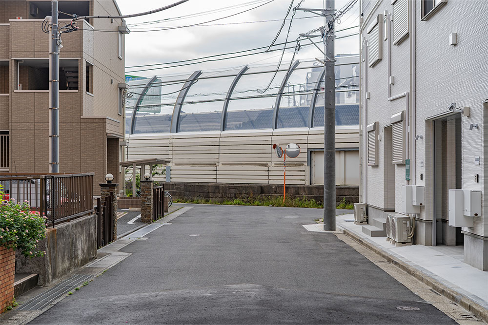 前面道路の様子