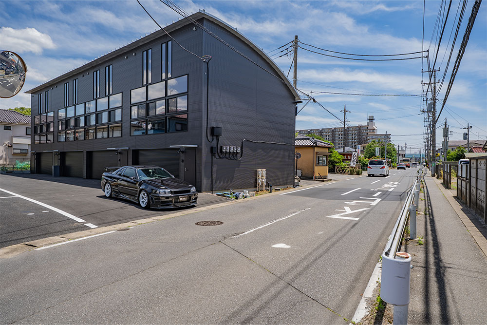 前面道路の様子