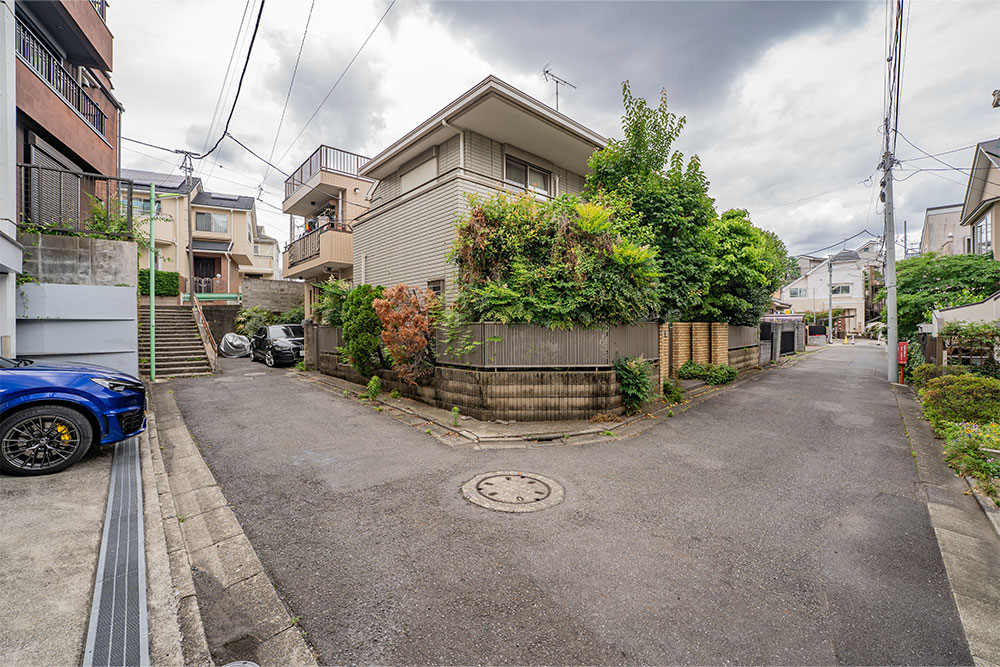 前面道路の様子