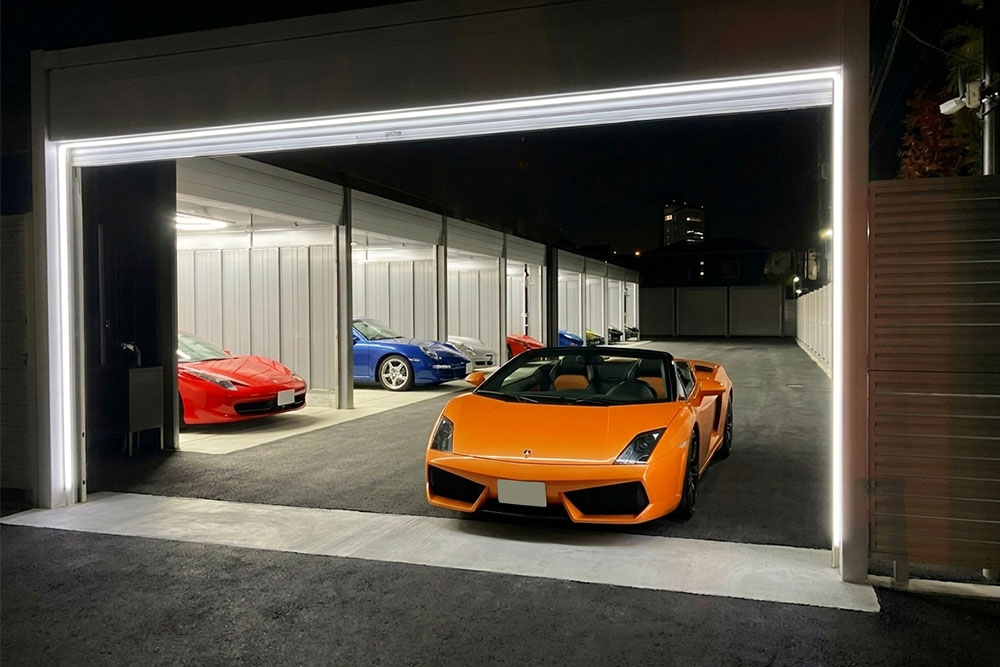 群馬県高崎市常磐町の貸しガレージ「TOKIWA PRIVATE GARAGE」