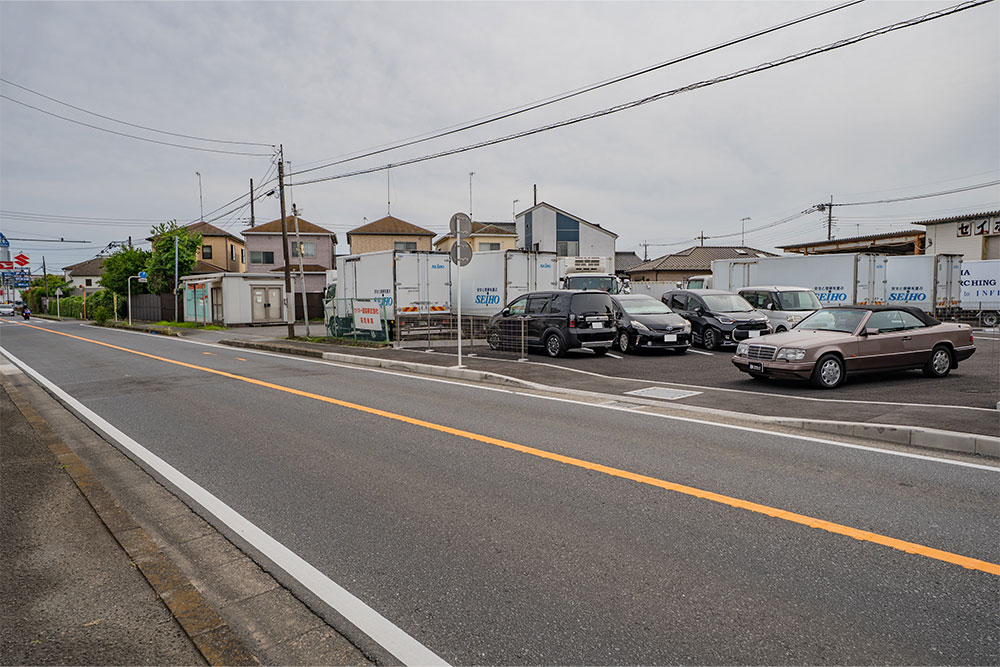 前面道路の様子