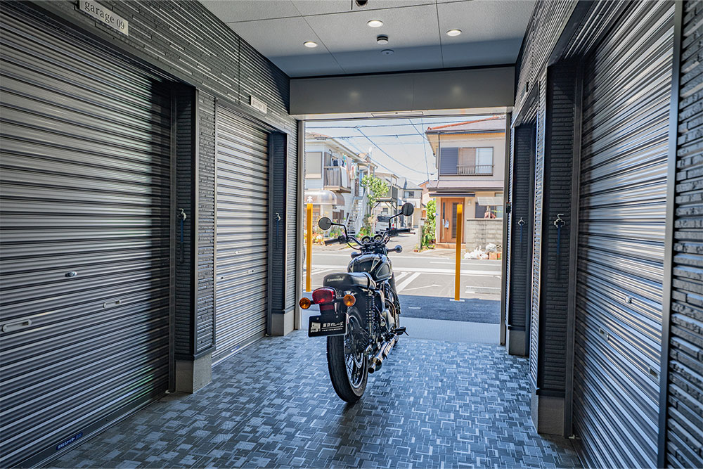 建物内通路の様子