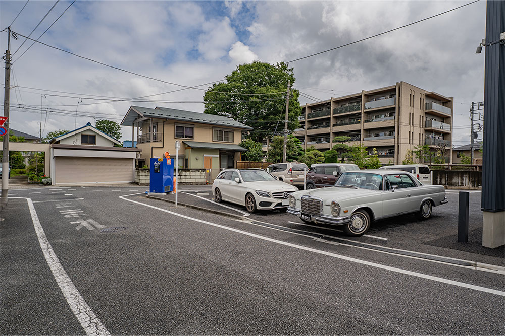 前面道路の様子
