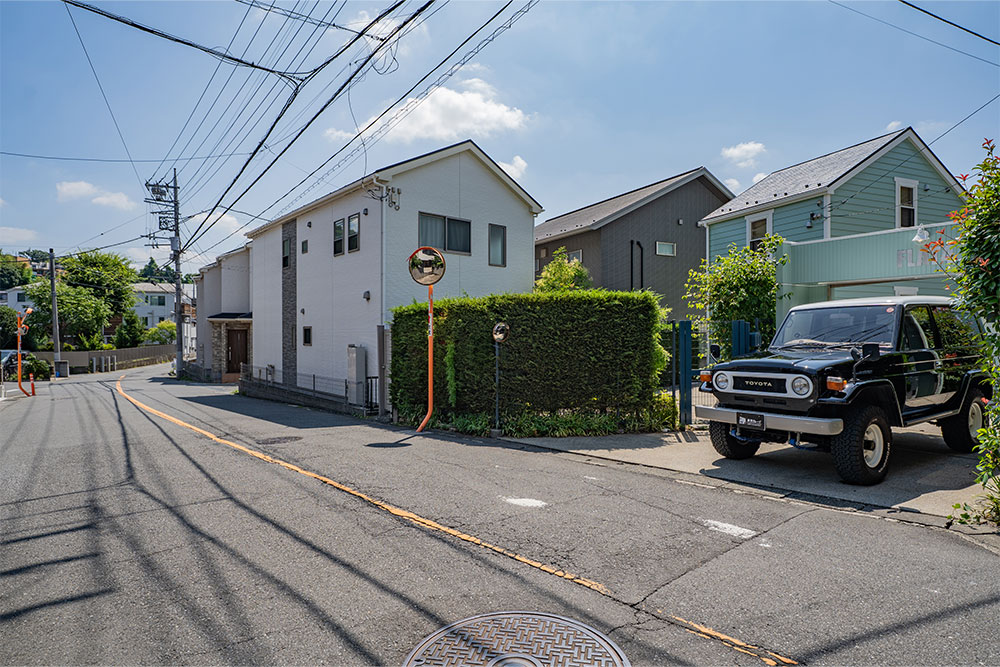 前面道路の様子