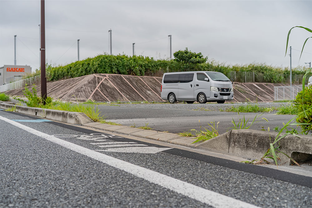 歩道切り下げ