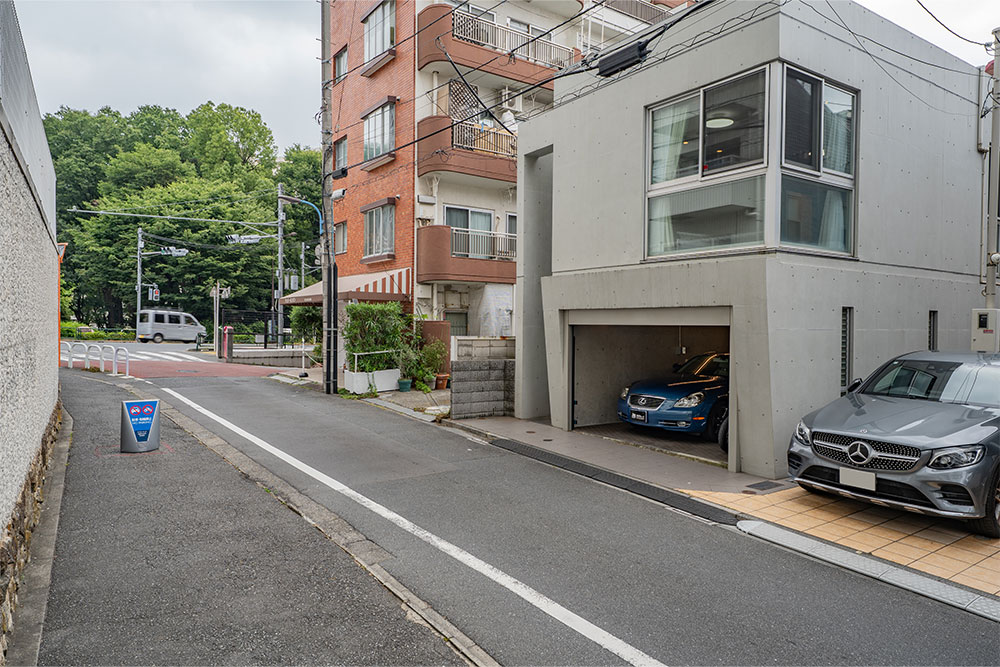 前面道路の様子