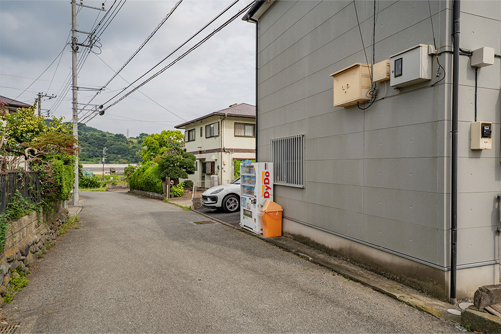 前面道路の様子