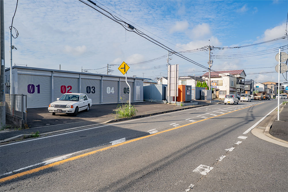 前面道路の様子