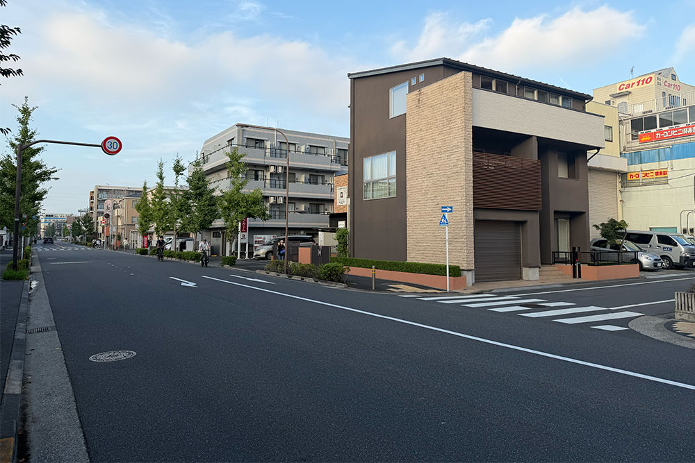 周辺道路の様子