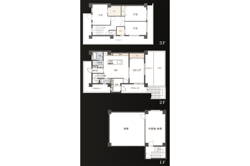 101号室の間取図