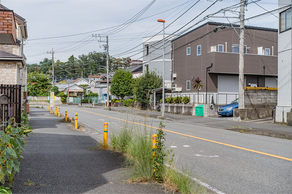 前面道路の様子