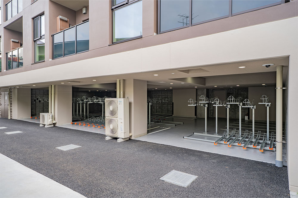 駐輪場