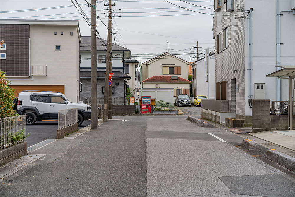 前面道路の様子
